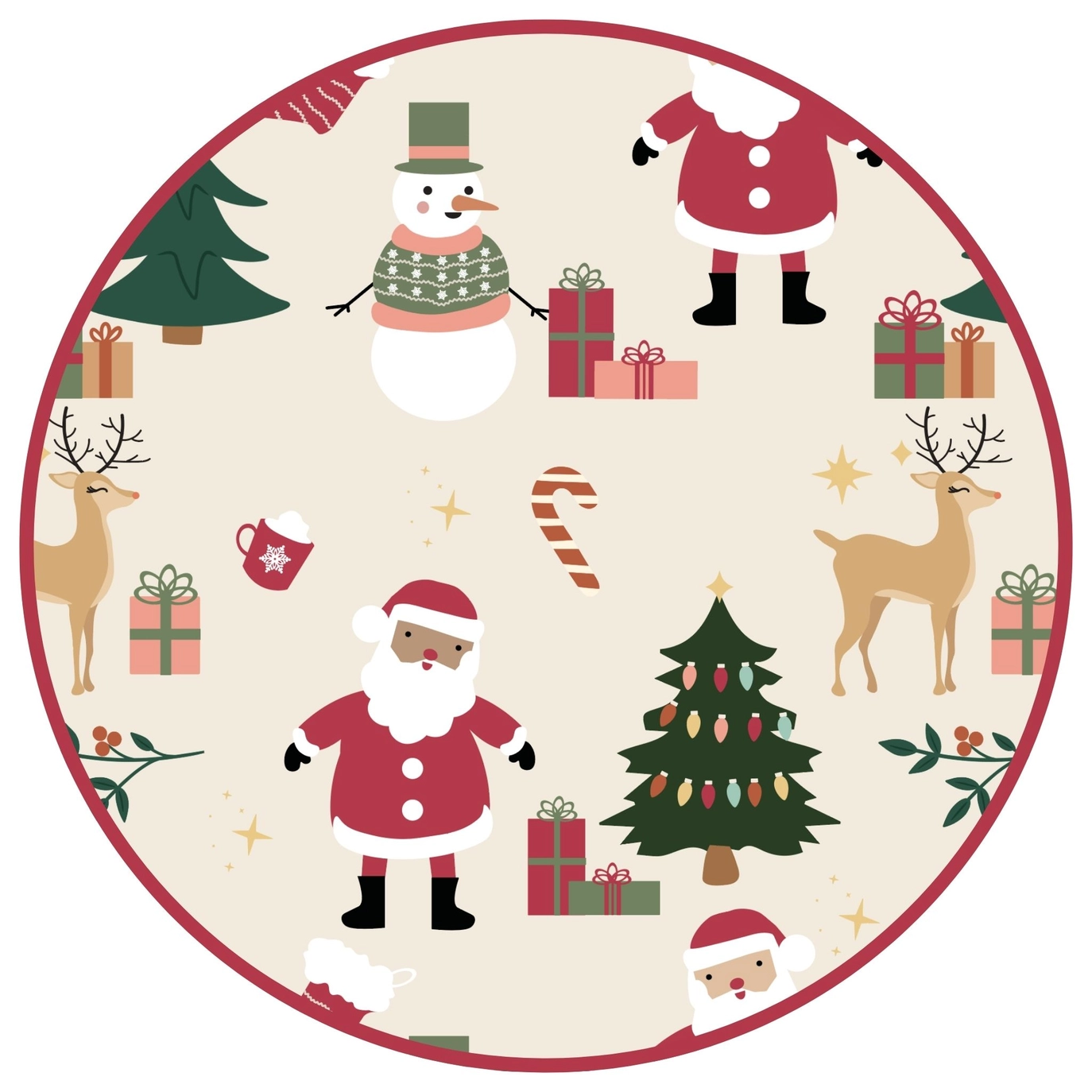 Cozy Christmas Toddler Pajama Set - Emerson & Friends