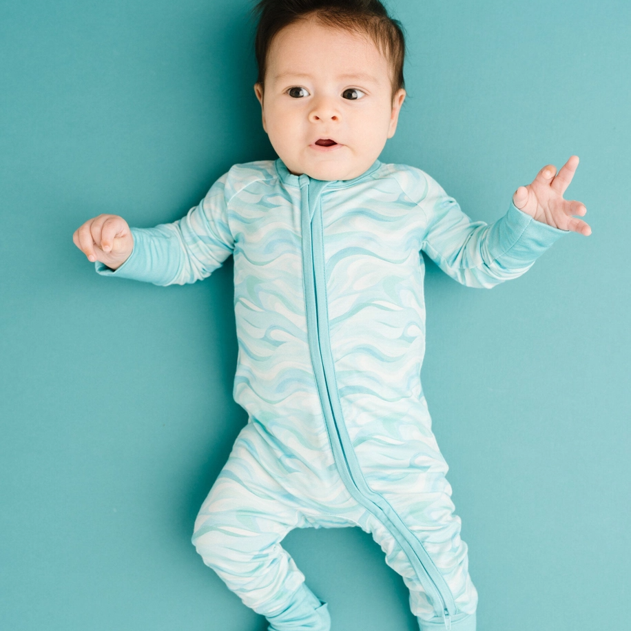 Ocean Breeze Convertible Footie - Kiki + Lulu