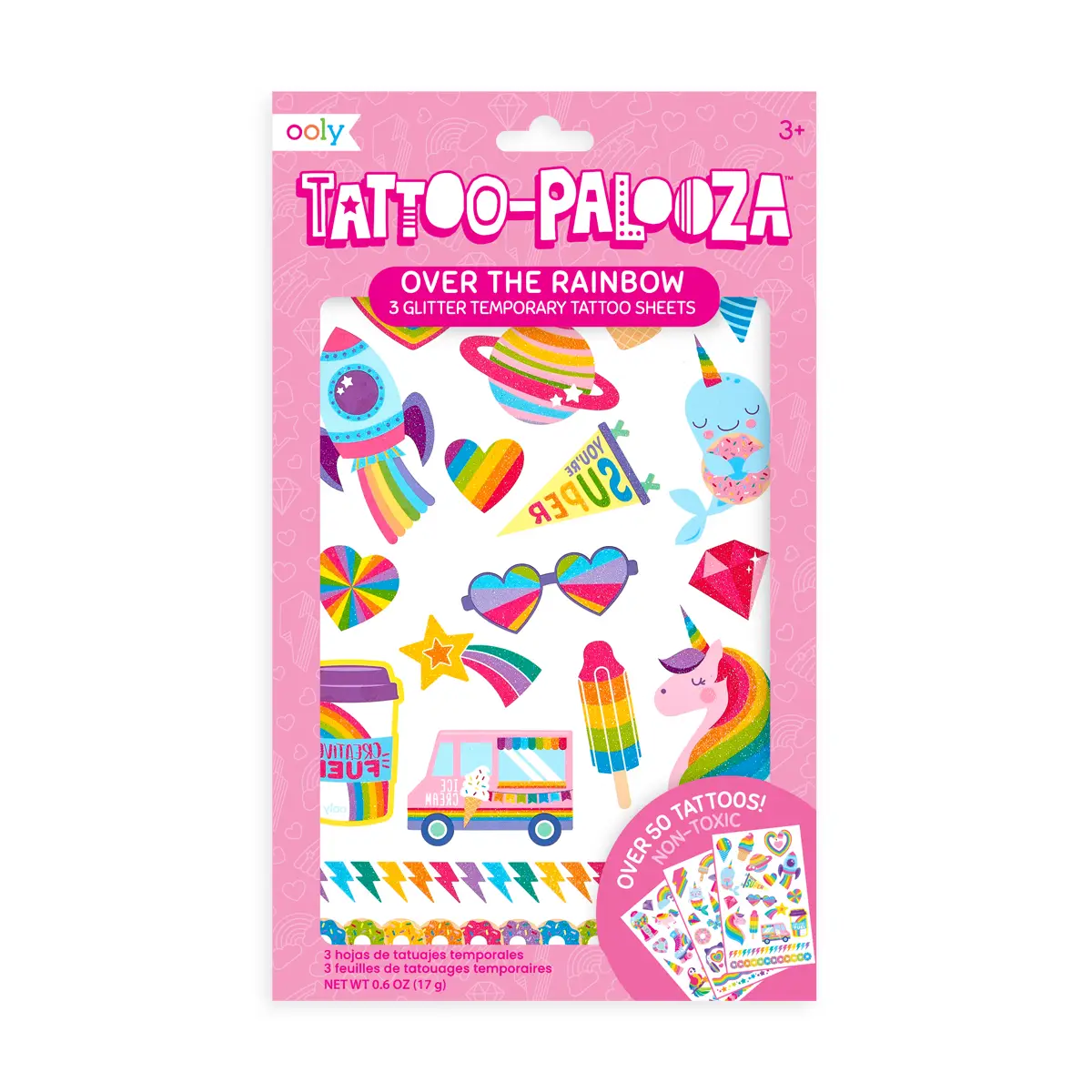 Over the Rainbow Temporary Tattoos - OOLY