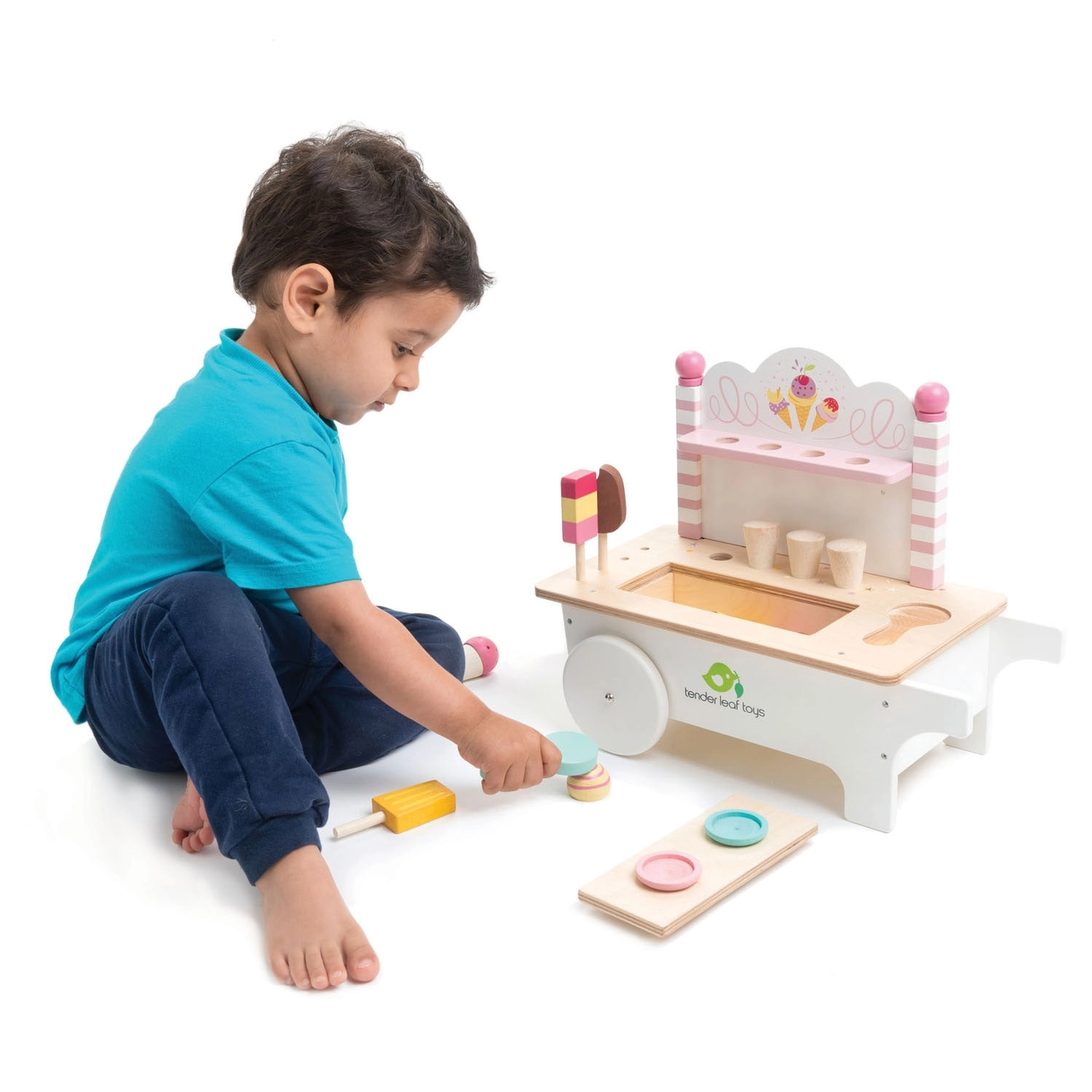 Ice Cream Cart - Tender Leaf Toys