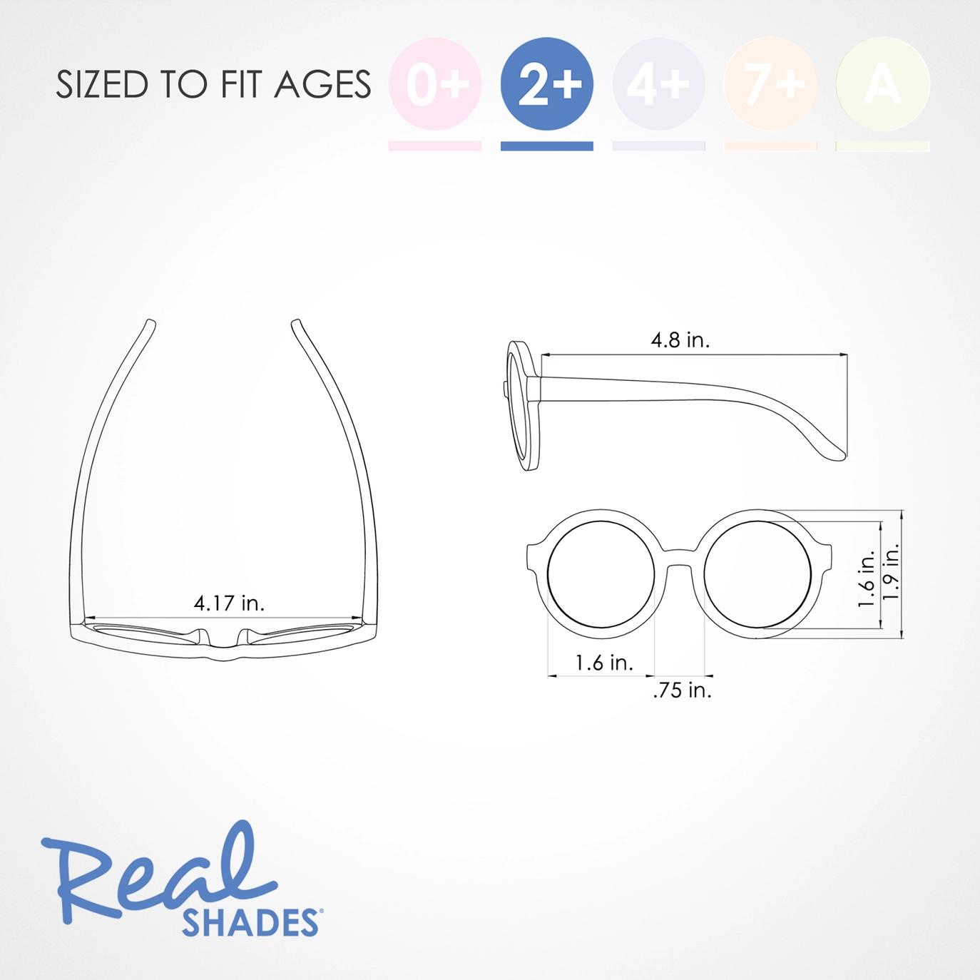 Warm Gray Vibe Sunglasses - Real Shades