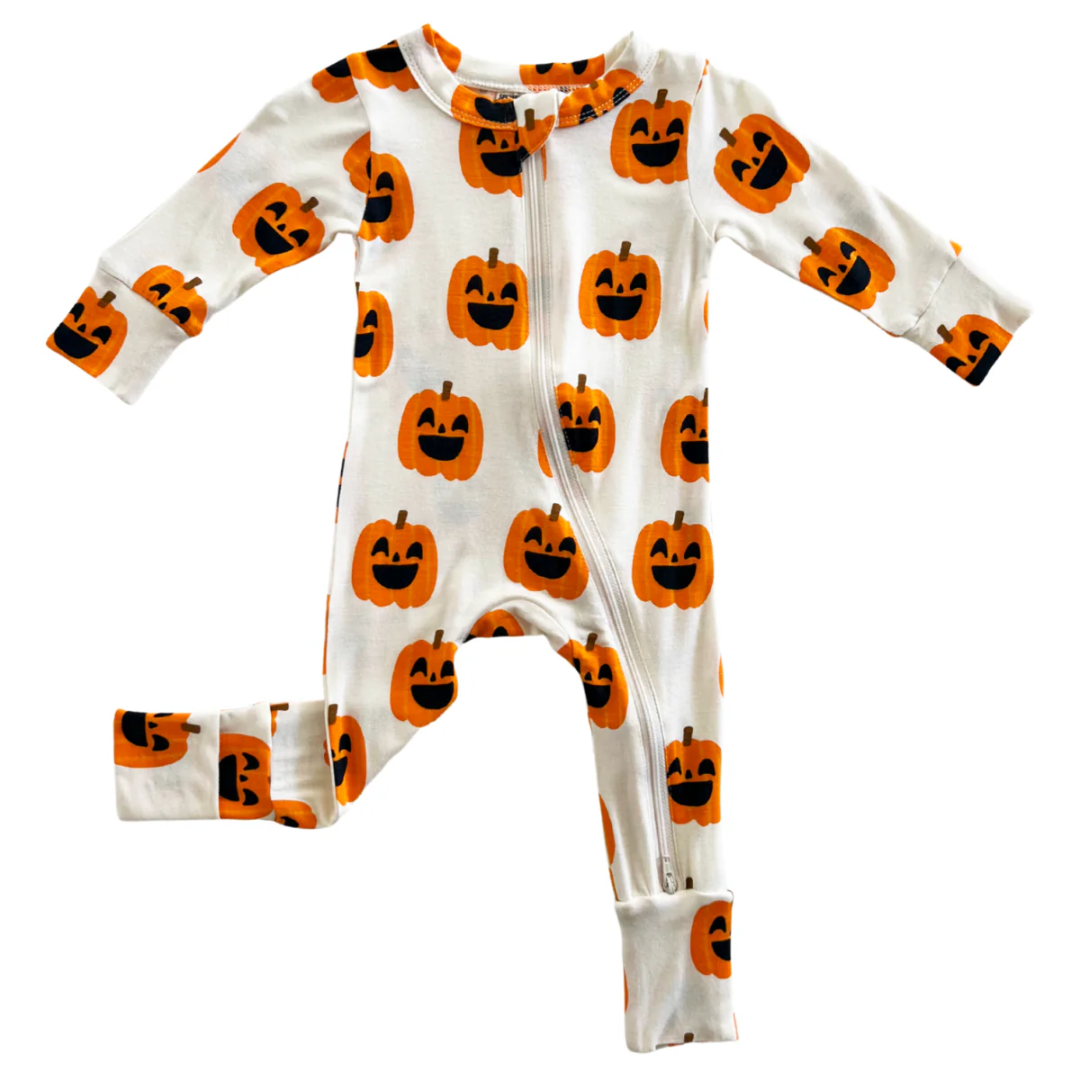 Jack O'Lantern Convertible Romper - Spearmint