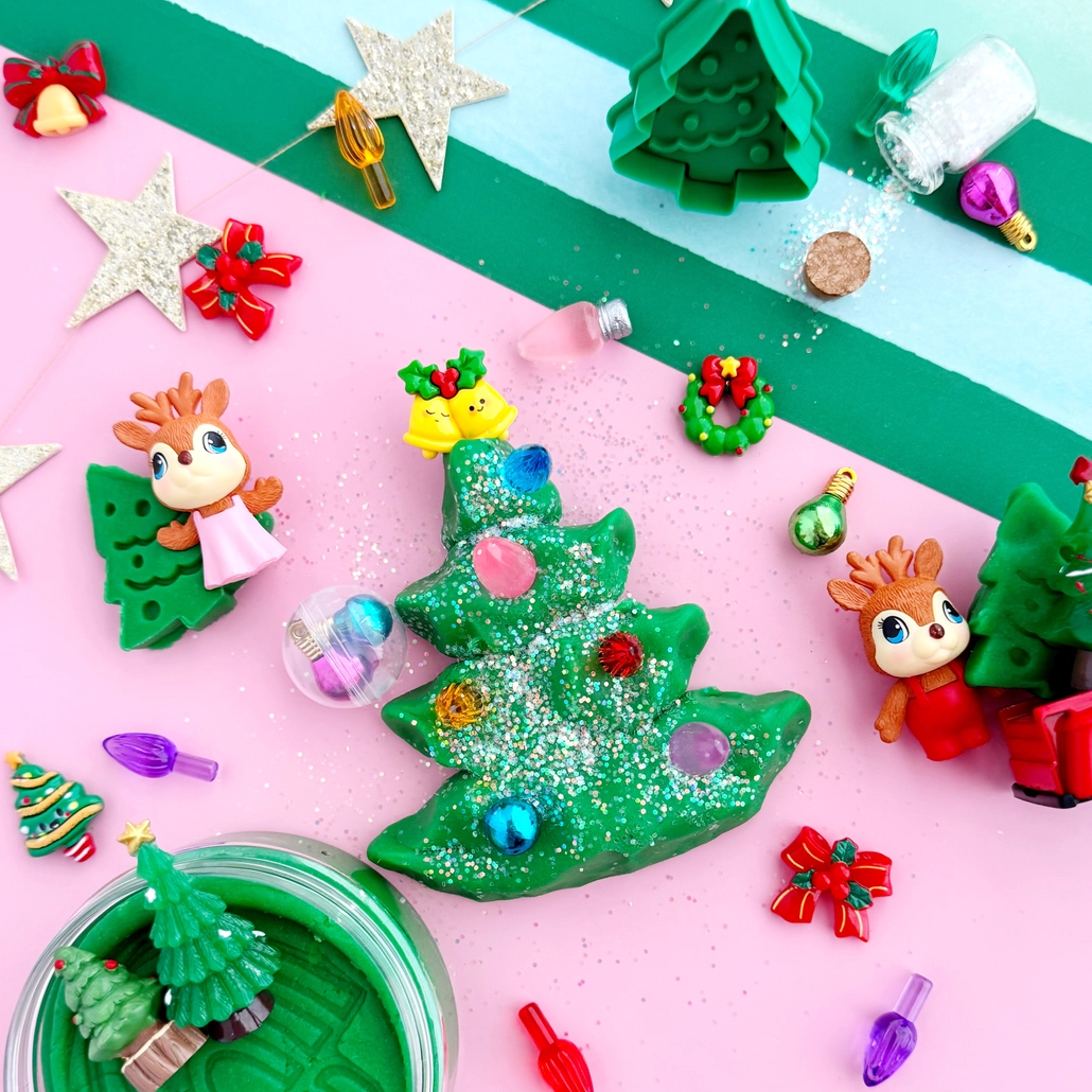 Trim a Tree Kiddough Kit - Earth Grown Kids Dough