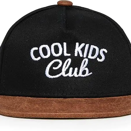Cool Kids Club Black Cap - Funky Junque