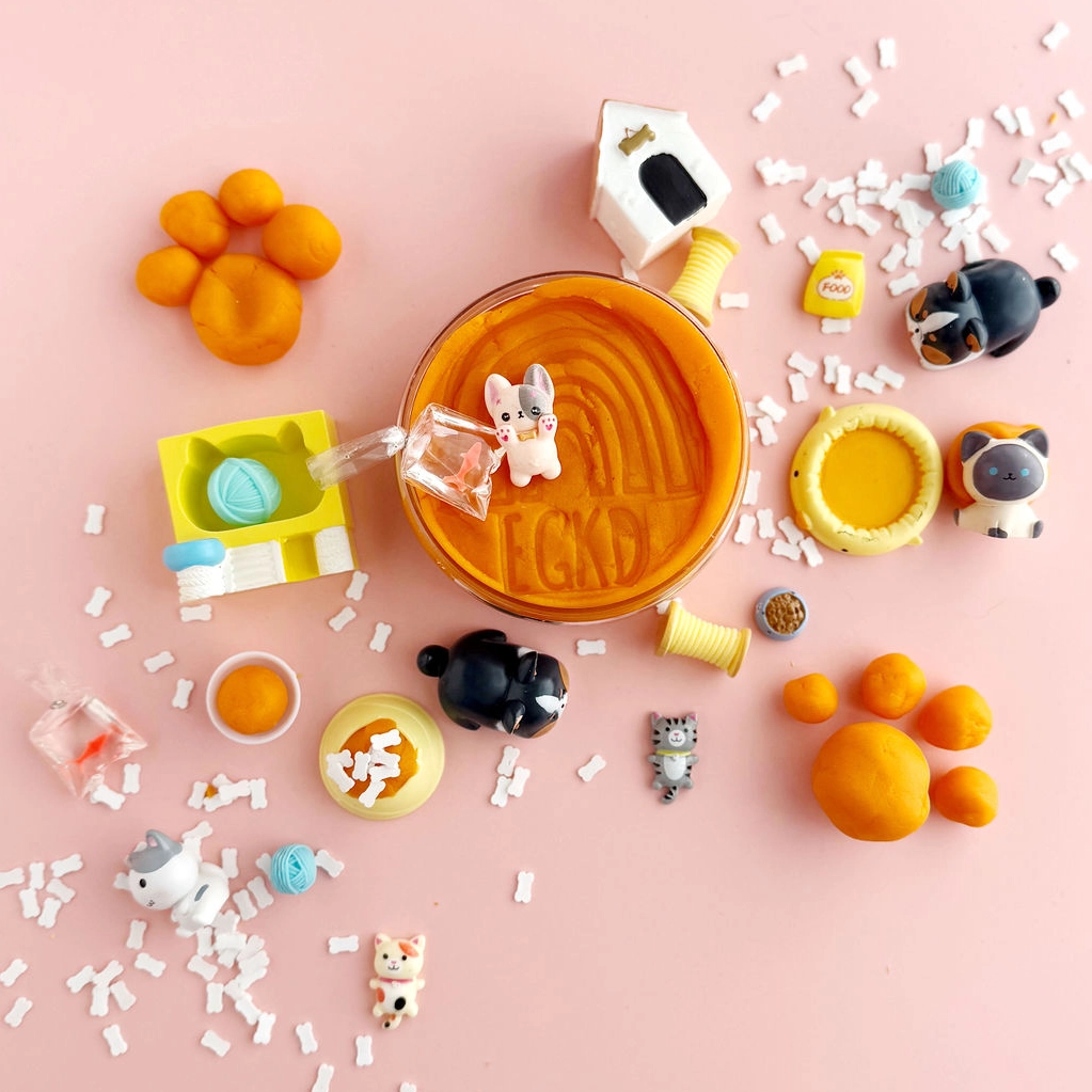 Friends Fur-Ever Kiddough Kit - Earth Grown Kids Dough