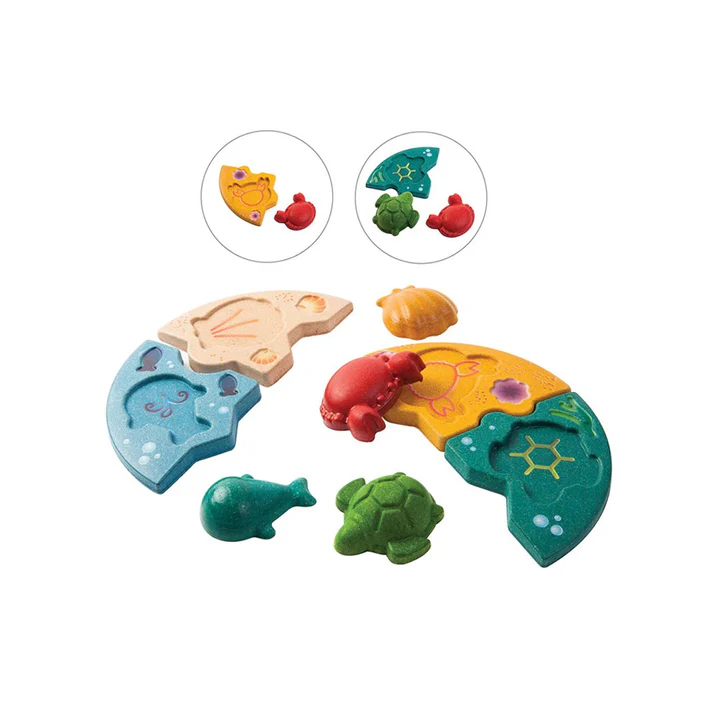 Marine Puzzle - Plan Toys