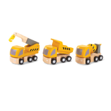 Highway Maintence Truck Set - Plan Toys