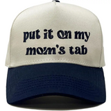 Put In On Mom's Tab Two Tone Vintage Cap - Funky Junque