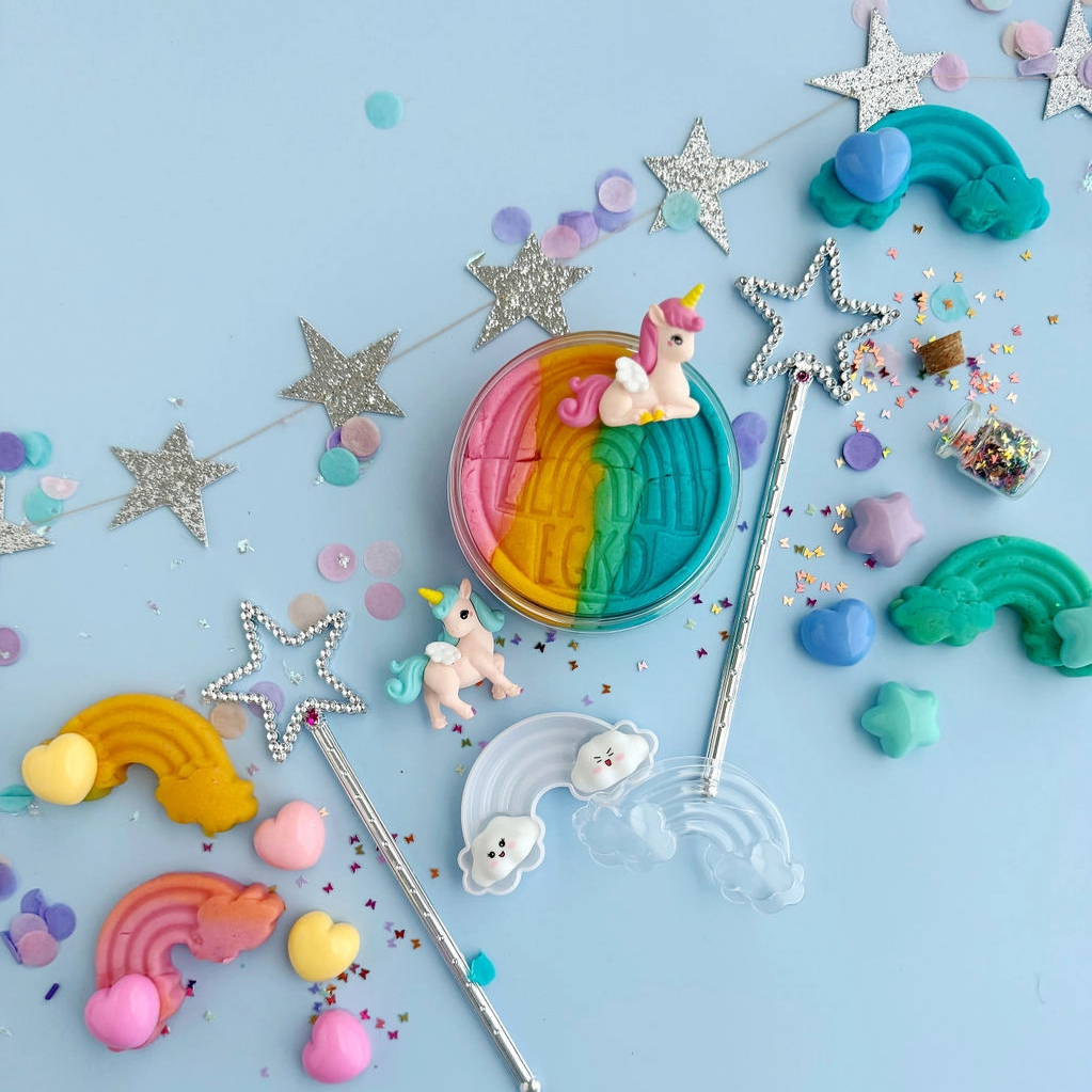 Rainbow Unicorn Kit - Earth Grown Kids Dough