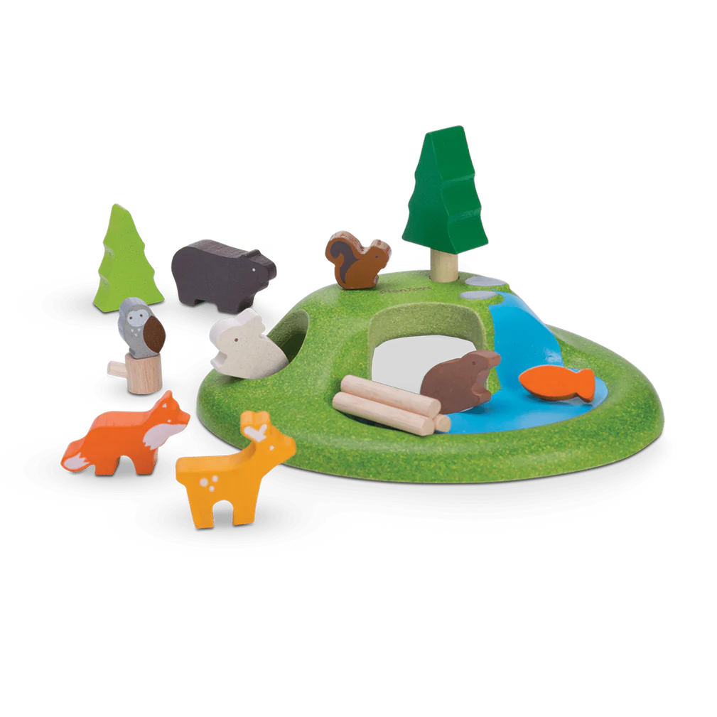 Animal Forest Adventure Set - Plan Toys