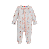 Pretty Plies Ruffle Footie - Magnetic Me