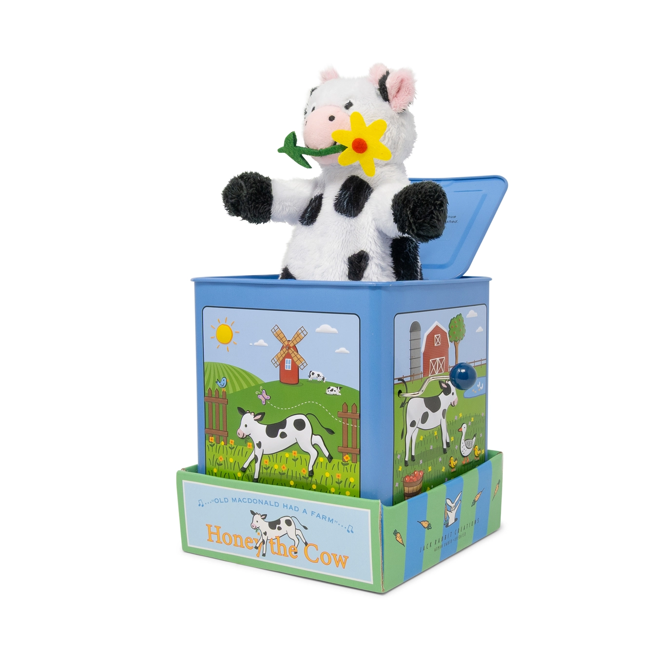 Honey the Cow Jack in the Box - Jack Rabbit Creations