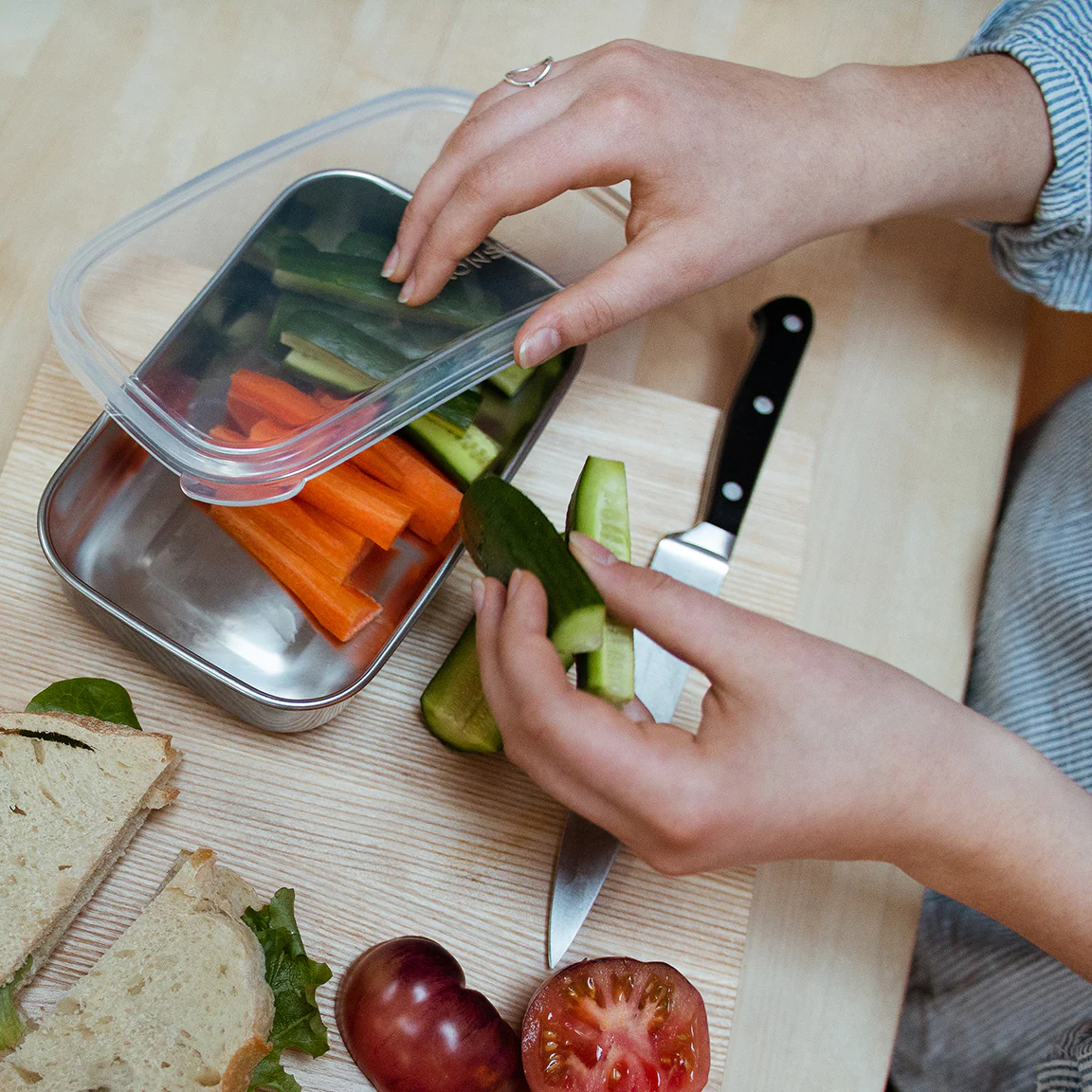 45oz Rectangle Containers - U Konserve