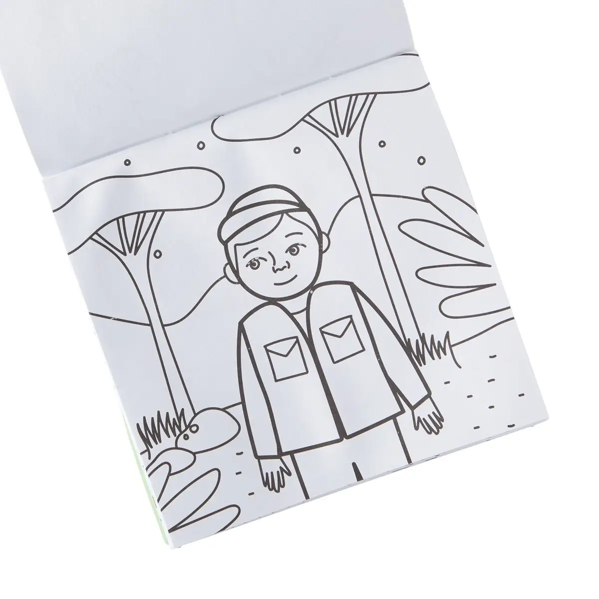 Safari Carry Along Crayon & Coloring Book - OOLY