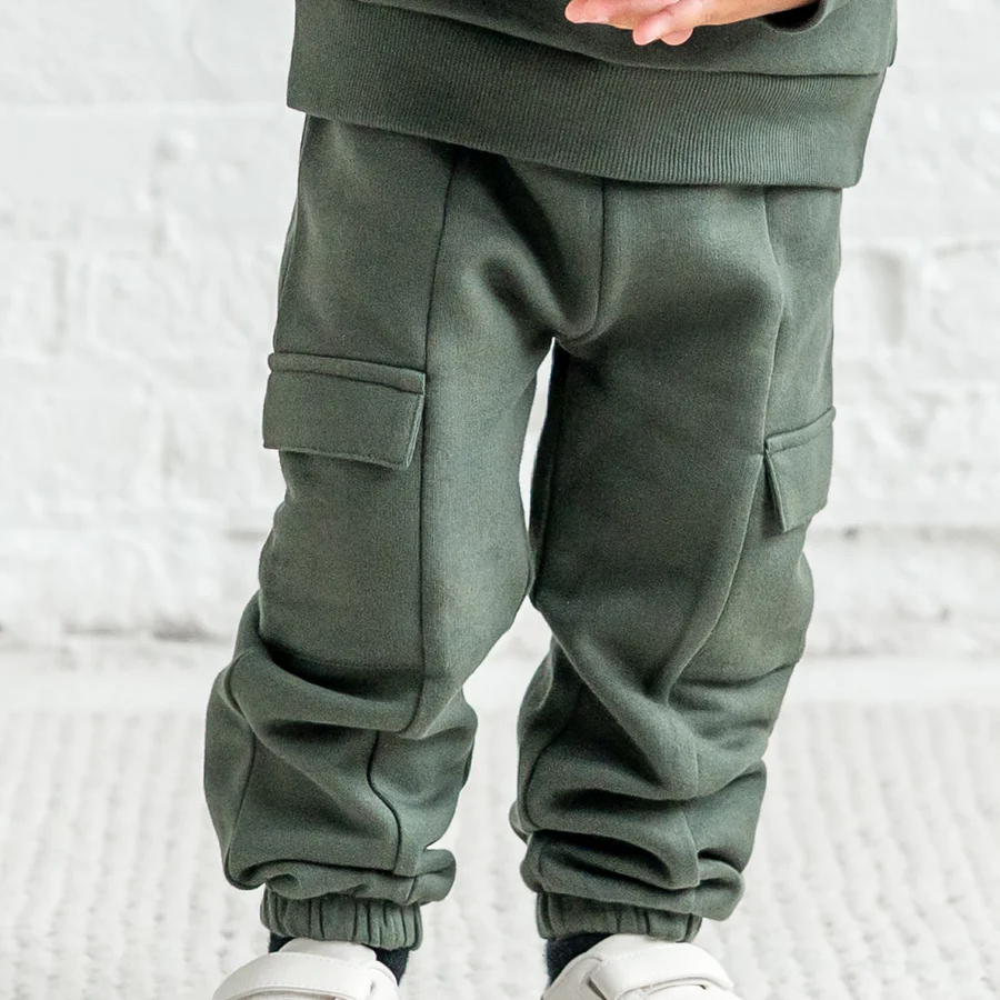 Pine Dallis Cargo Fleece Pant - Kendi