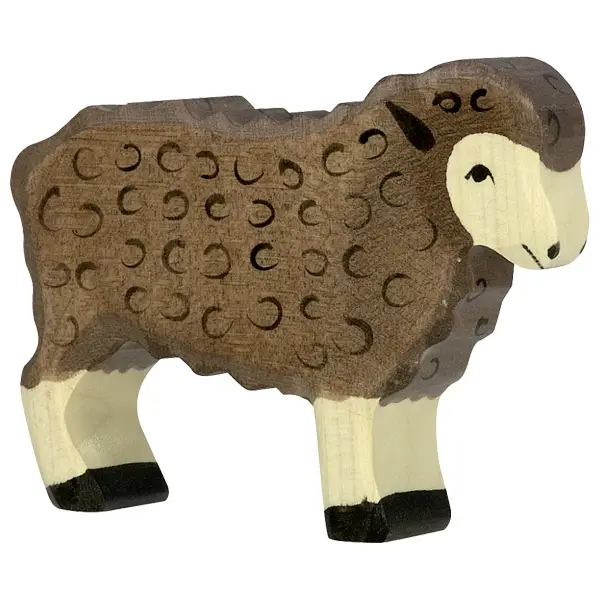 Black Standing Sheep - Holtztiger