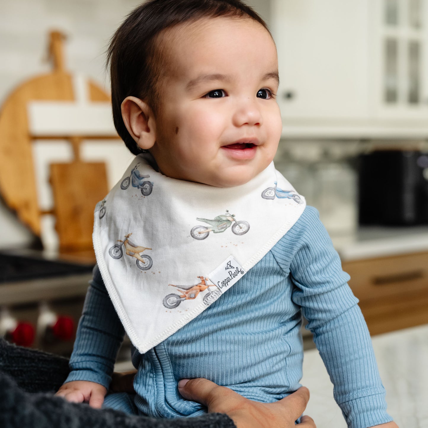 Ryder Bandana Bib Set (4 pack) - Copper Pearl