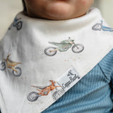 Ryder Bandana Bib Set (4 pack) - Copper Pearl