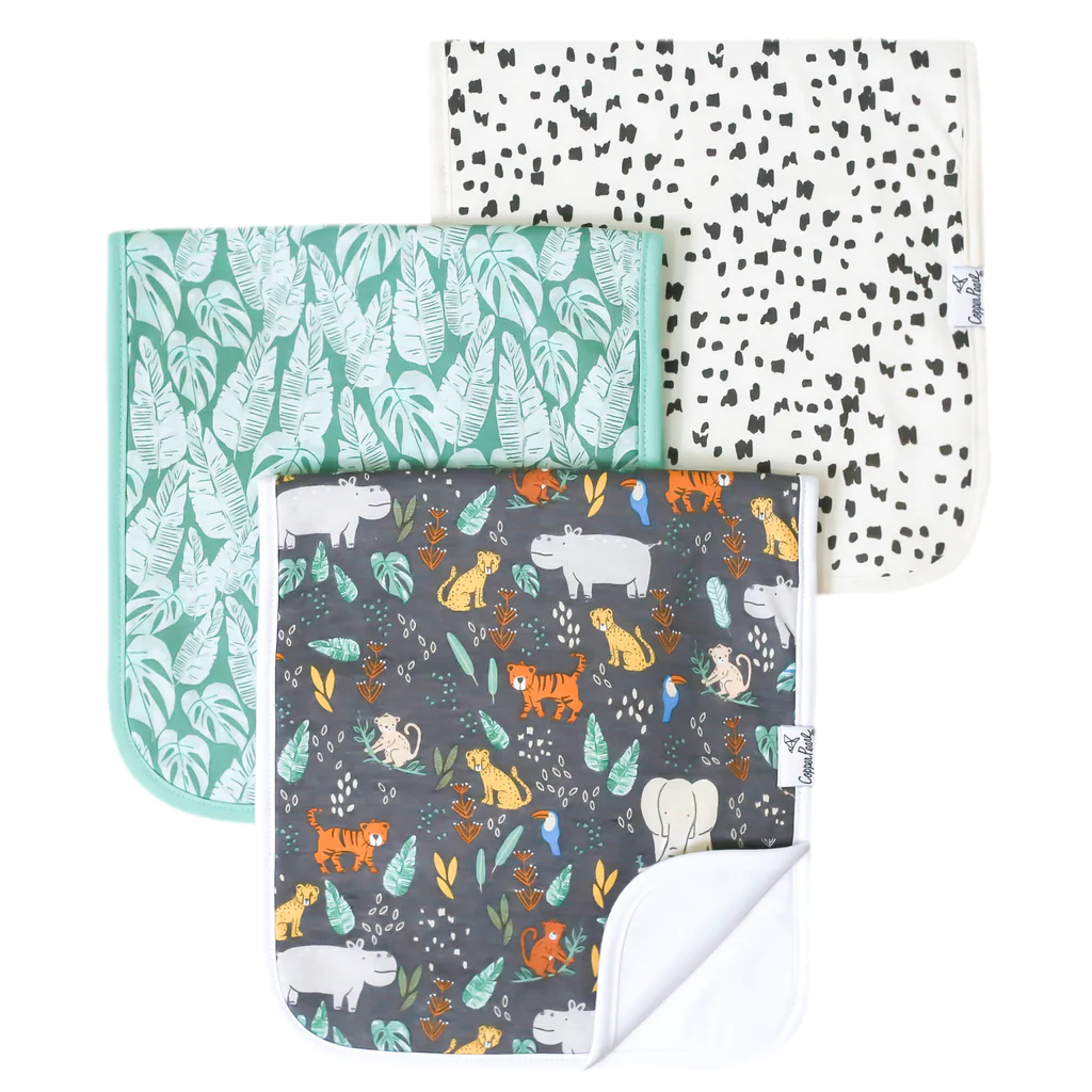 Bengal Burp Cloths - Copper Pearl