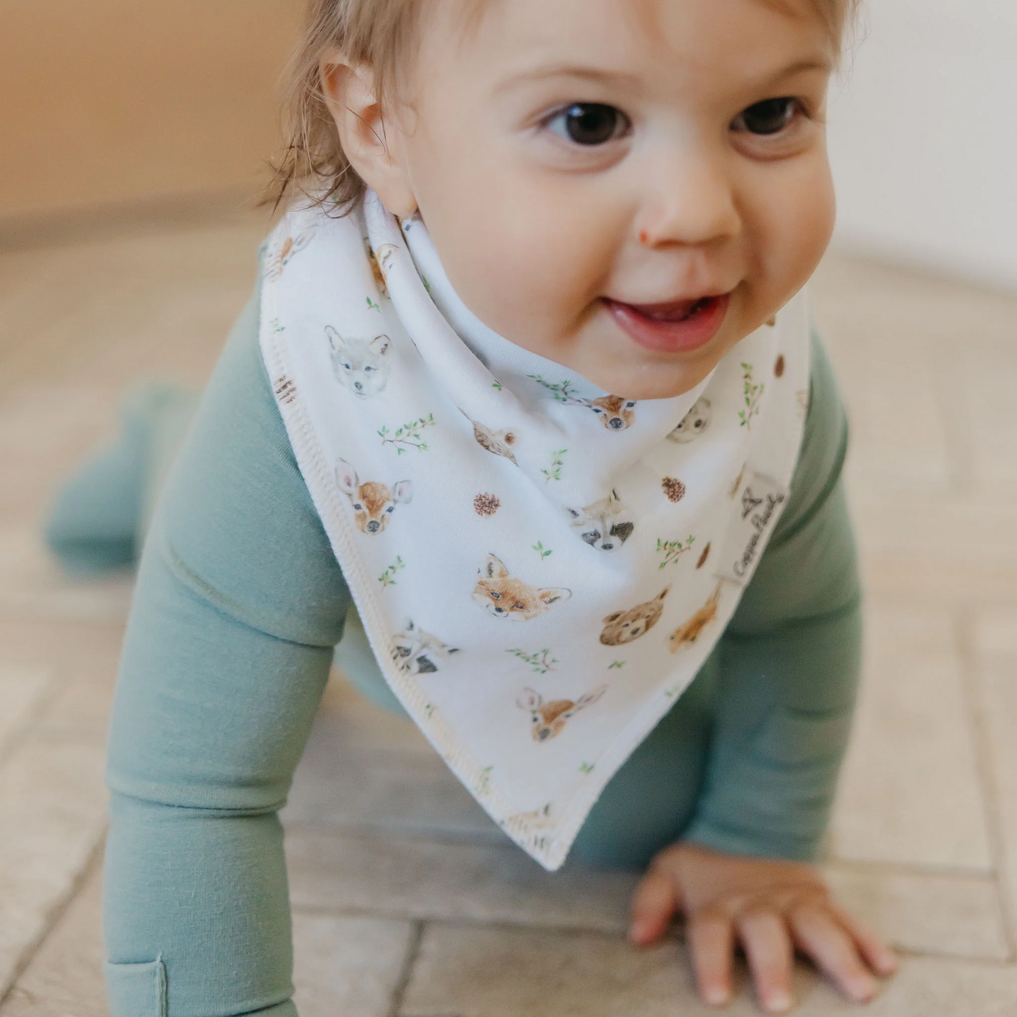 Wilder Bandana Bib Set (4 pack) - Copper Pearl