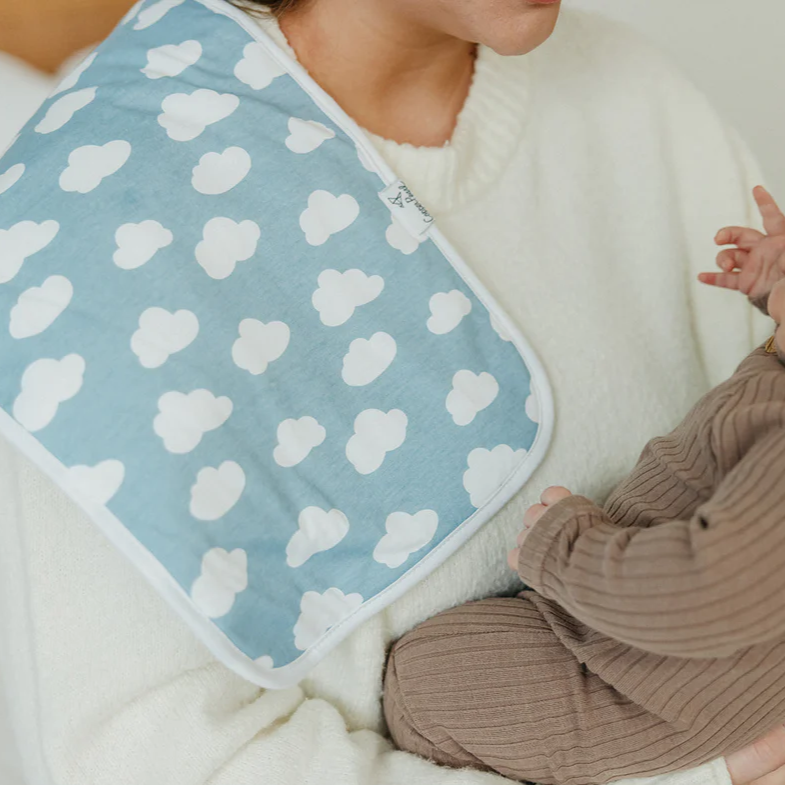 Farmstead Burp Cloths - Copper Pearl