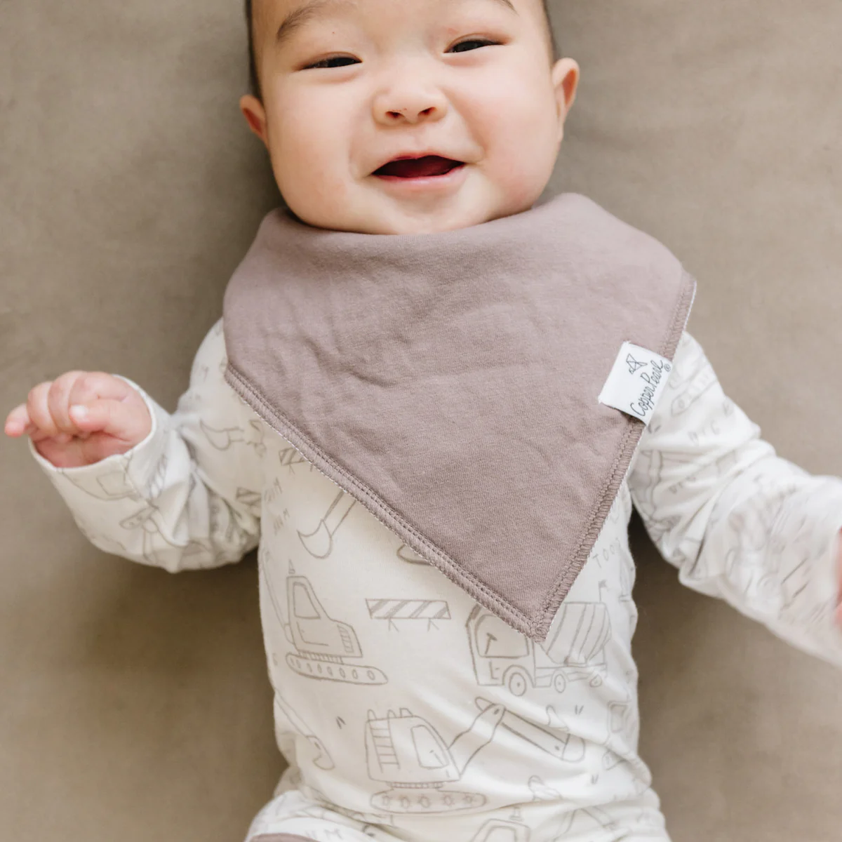 Gemma Bandana Bib Set (4 pack) - Copper Pearl