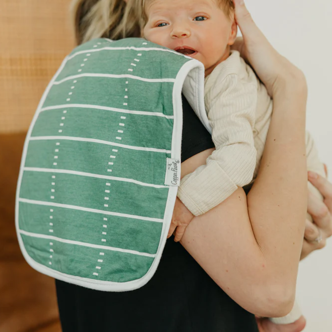 Blitz Burp Cloths - Copper Pearl