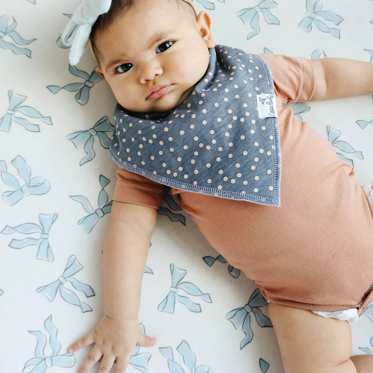 Gemma Bandana Bib Set (4 pack) - Copper Pearl