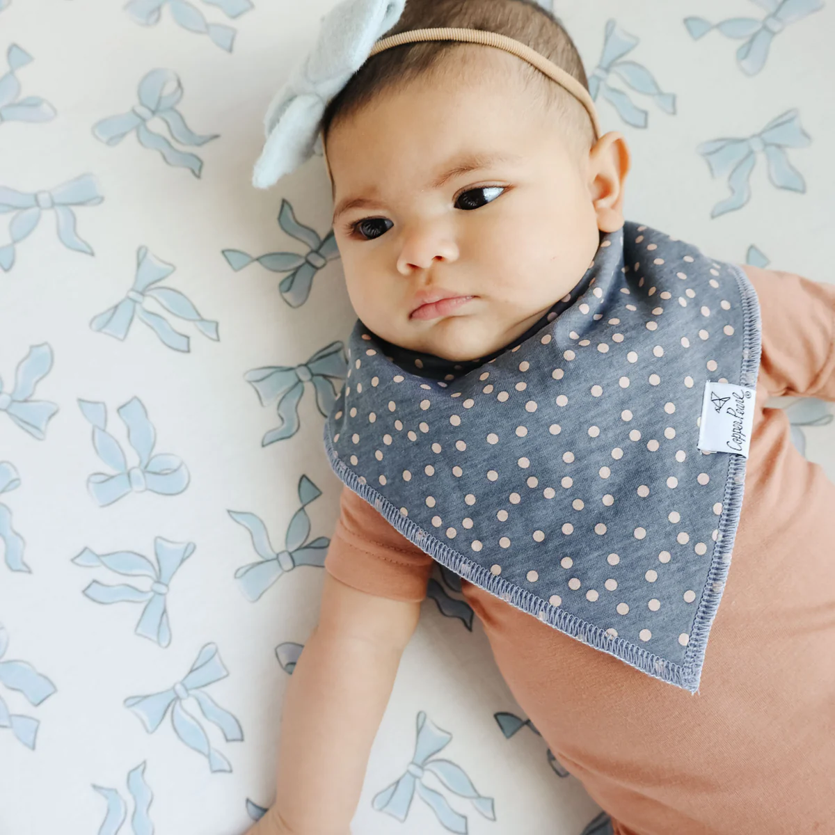 Gemma Bandana Bib Set (4 pack) - Copper Pearl