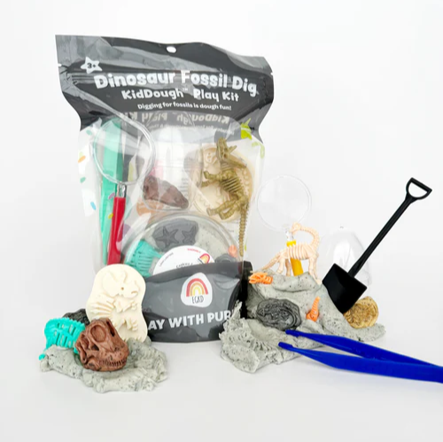 Dinosaur Fossil Dig Kit - Earth Grown Kids Dough