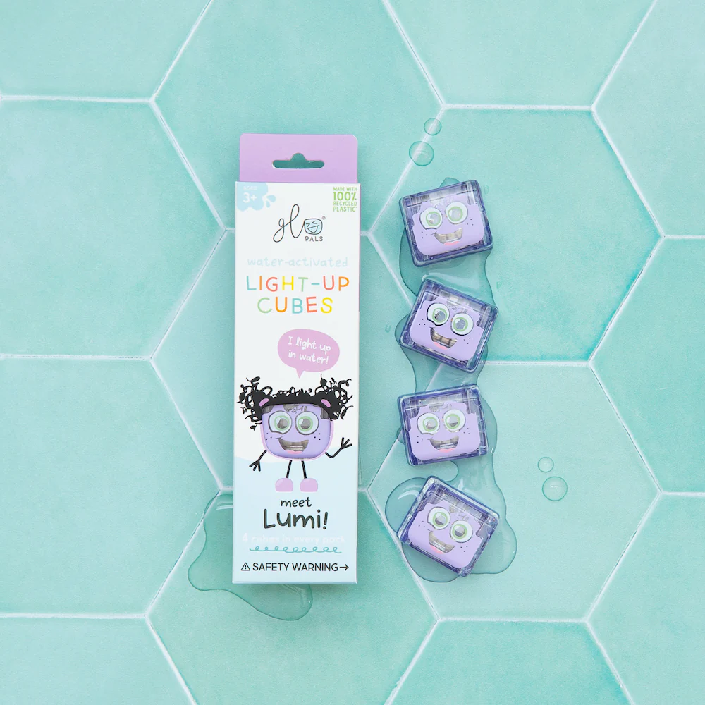 Lumi Purple Cube Pack - Glo Pals