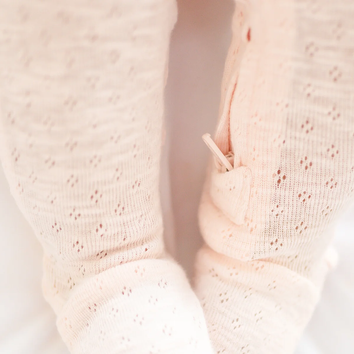 Cotton Candy Pointelle Sleeper - L'ovedbaby