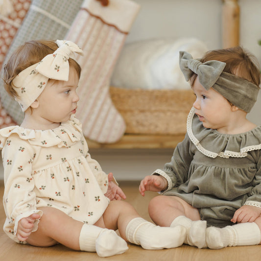 Holly Berry Wendy Romper - Quincy Mae