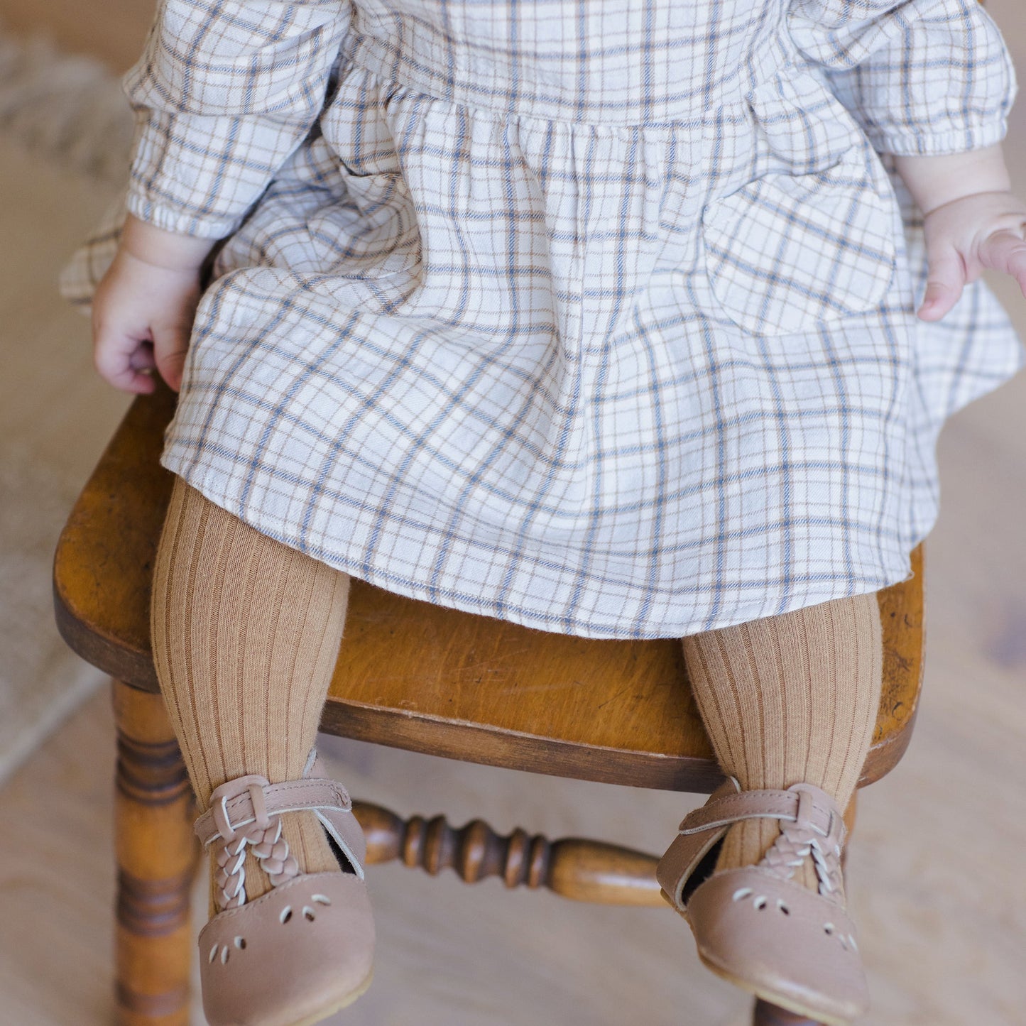 Blue Plaid Simone Dress - Quincy Mae