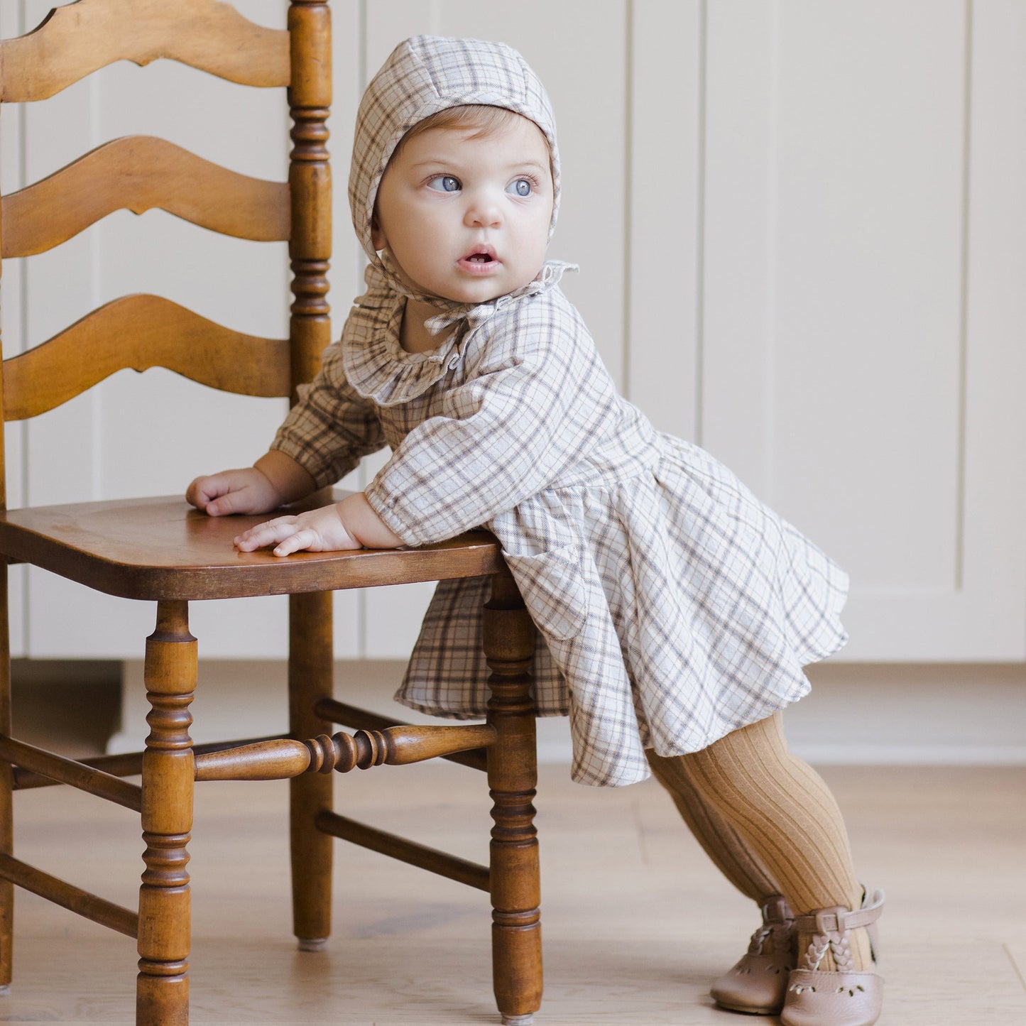 Blue Plaid Simone Dress - Quincy Mae