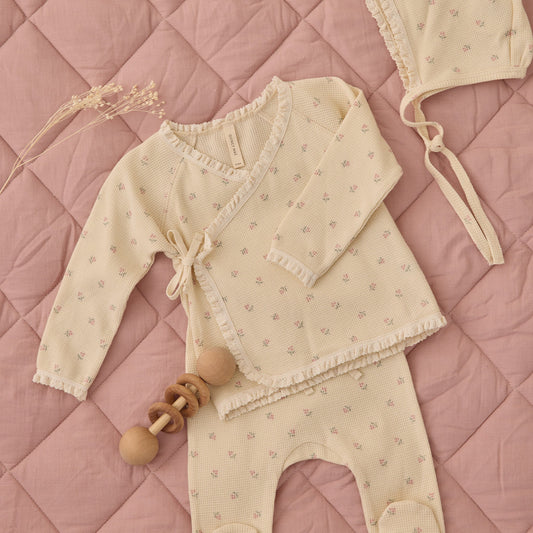 Mauve Ditsy Take Me Home Set - Quincy Mae