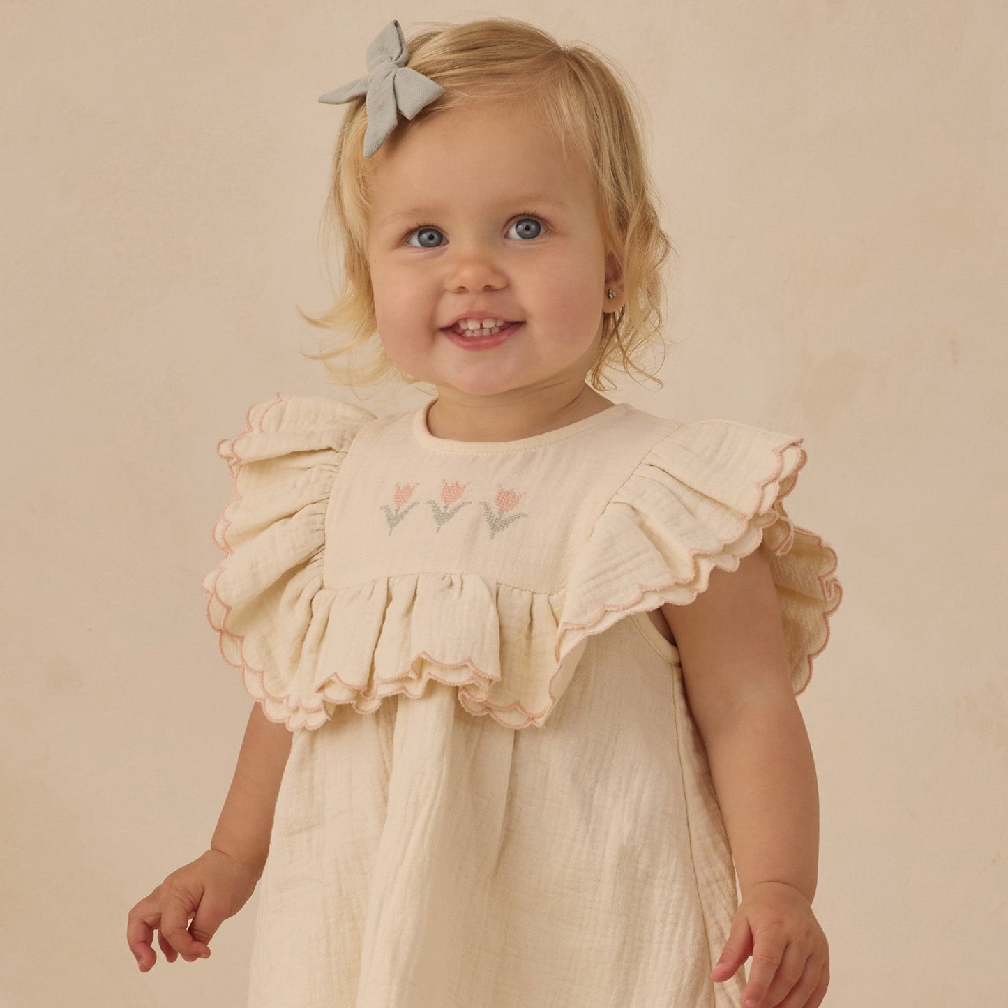 Natural Lulu Dress - Quincy Mae