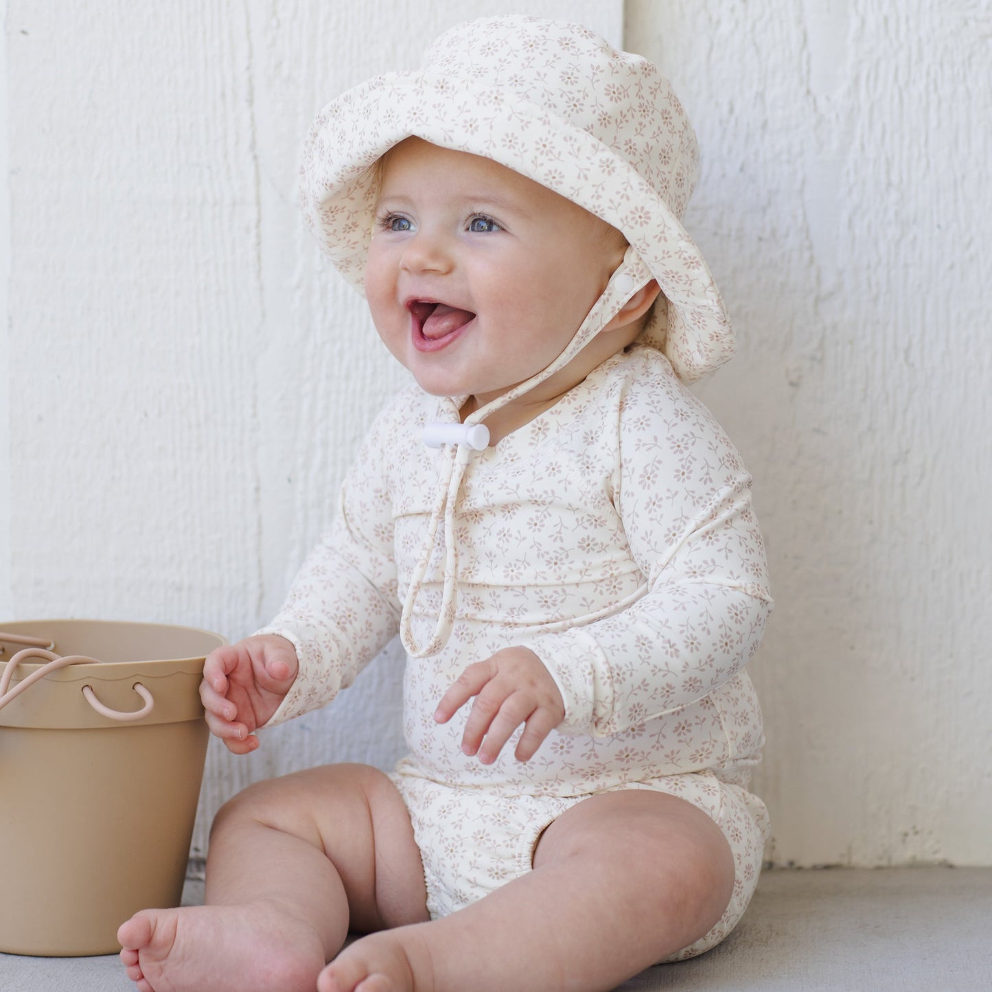 Ditsy Swim Diaper - Quincy Mae