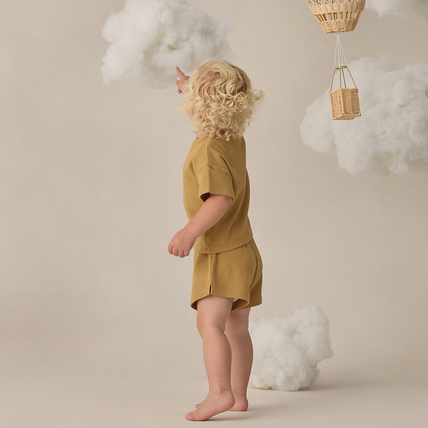 Honey Waffle Short Set - Quincy Mae