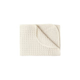 Natural Waffle Baby Blanket - Quincy Mae