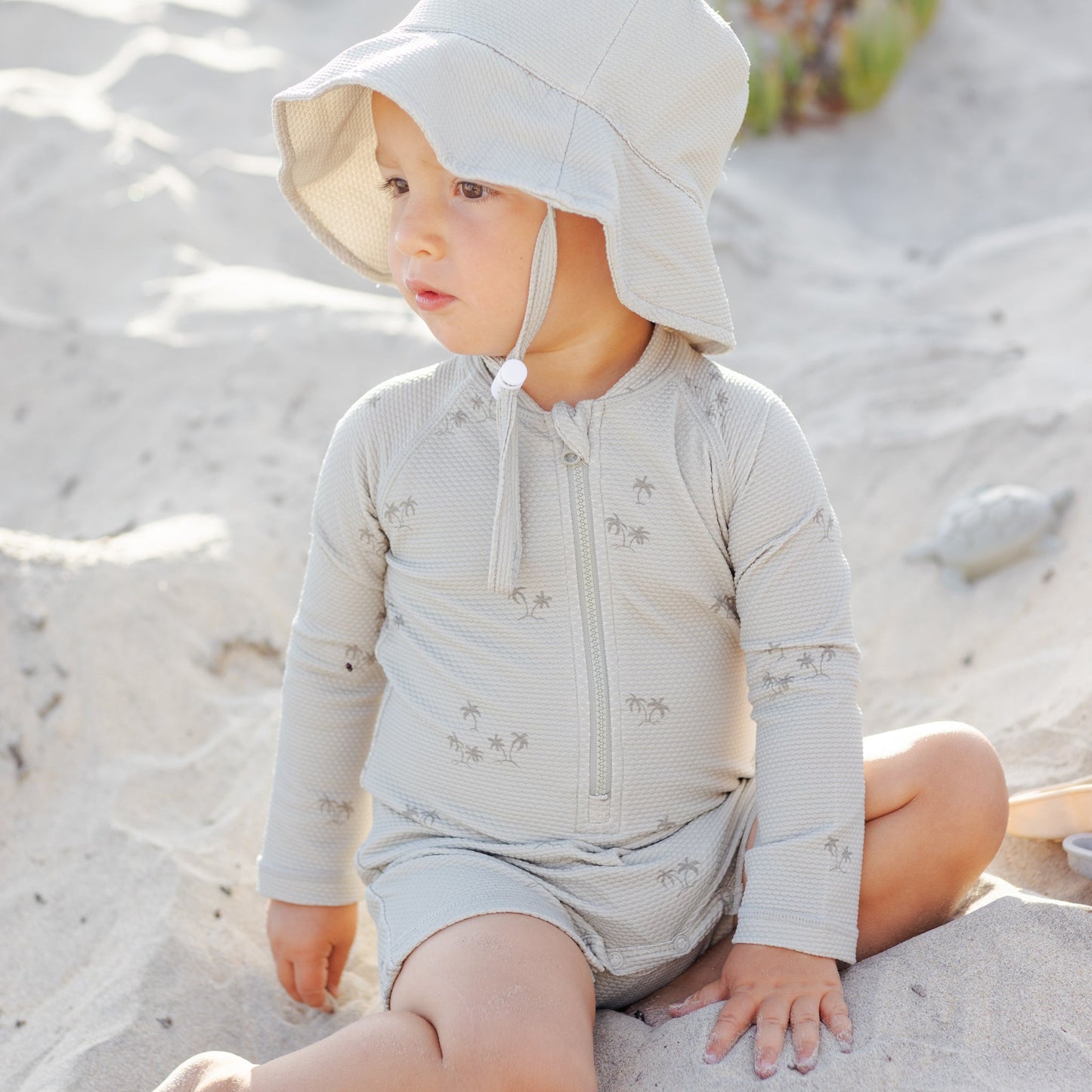 Palm Long Sleeve Rashguard - Quincy Mae