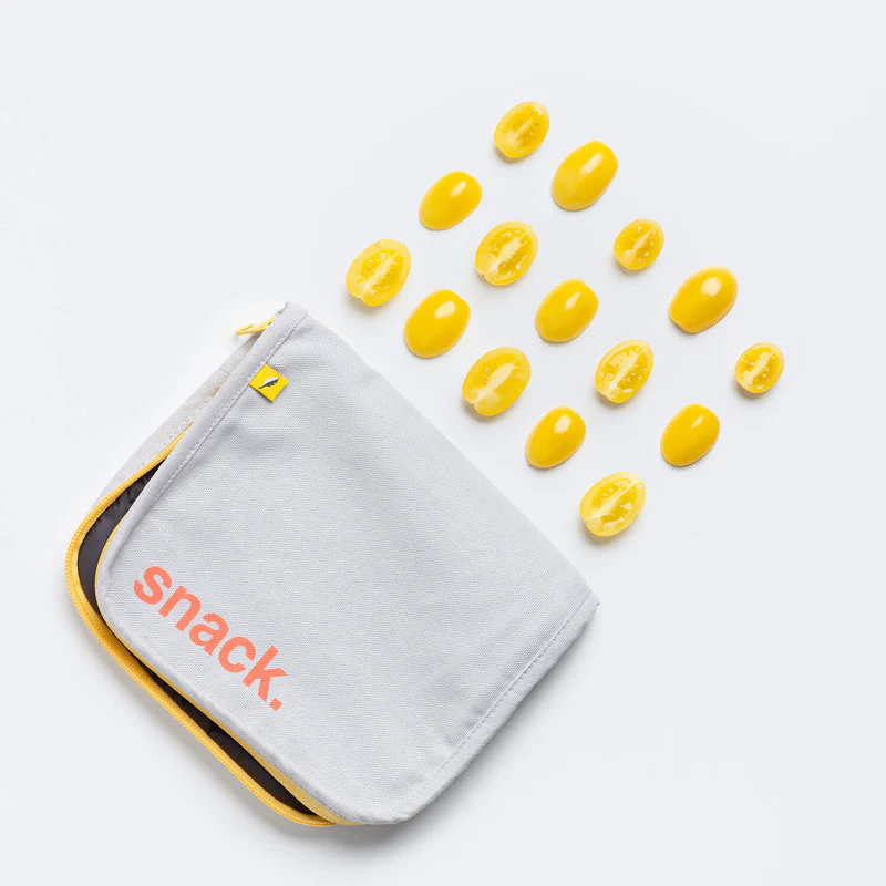 Orange Snack Zip Snack Mat - Fluf
