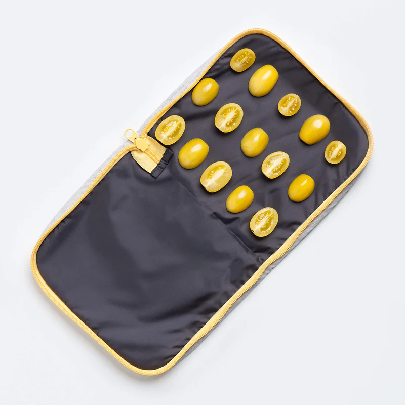 Orange Snack Zip Snack Mat - Fluf