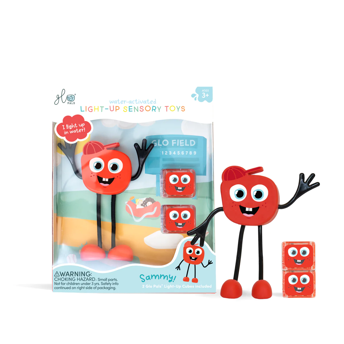 Sammy - The Red Glo Pal - Glo Pals