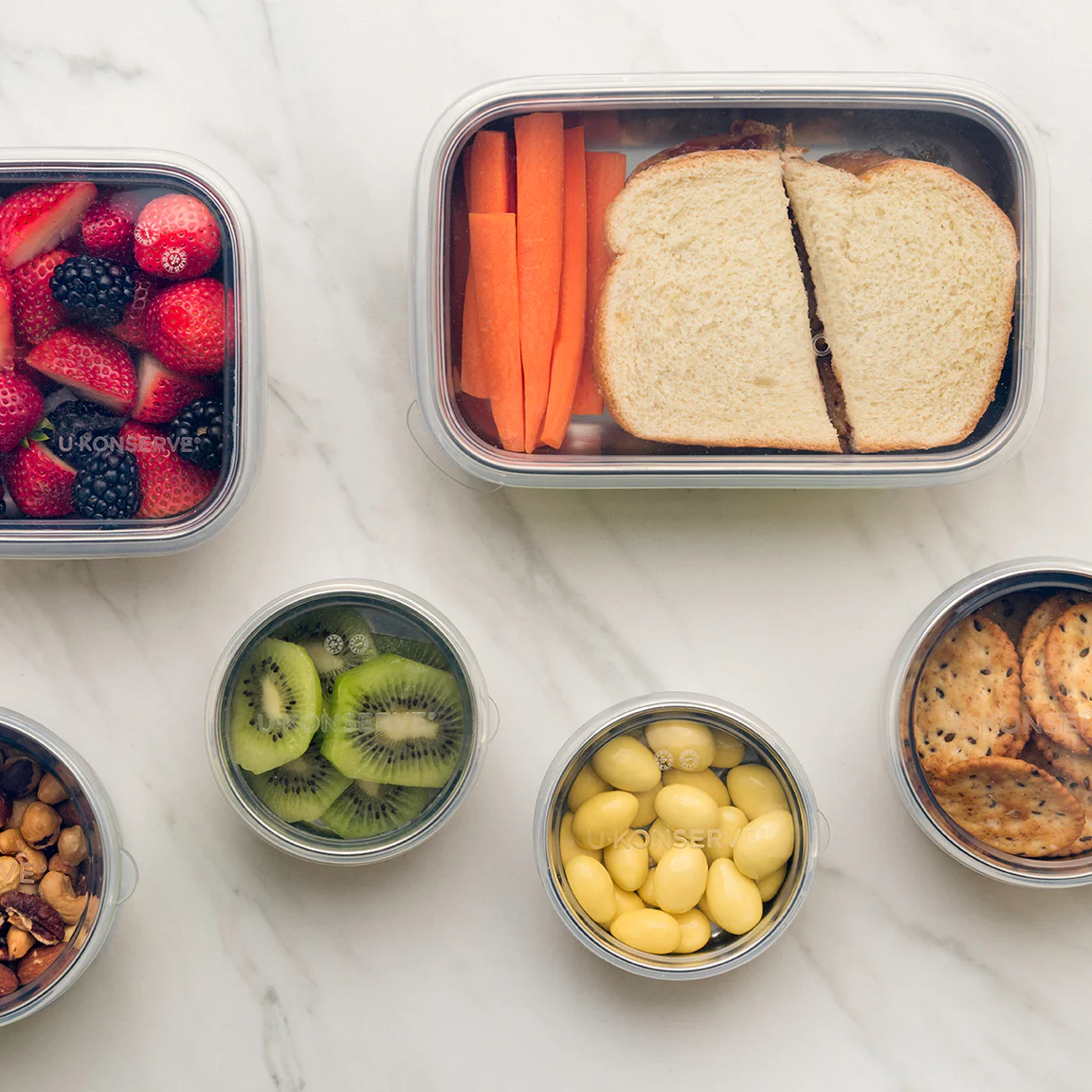 45oz Rectangle Containers - U Konserve