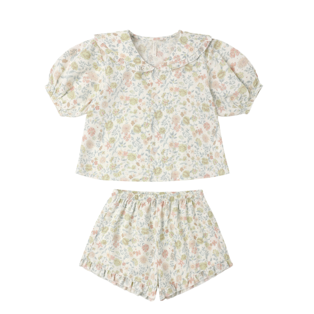 Citron Bloom Delilah Pajama Set - Rylee & Cru