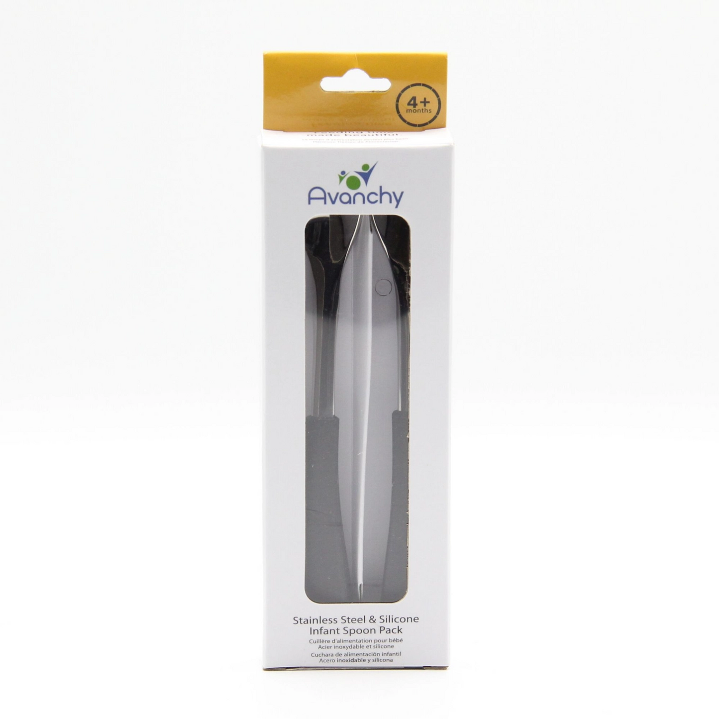 Stainless Steel 2pk Parent Led Spoons - Avanchy