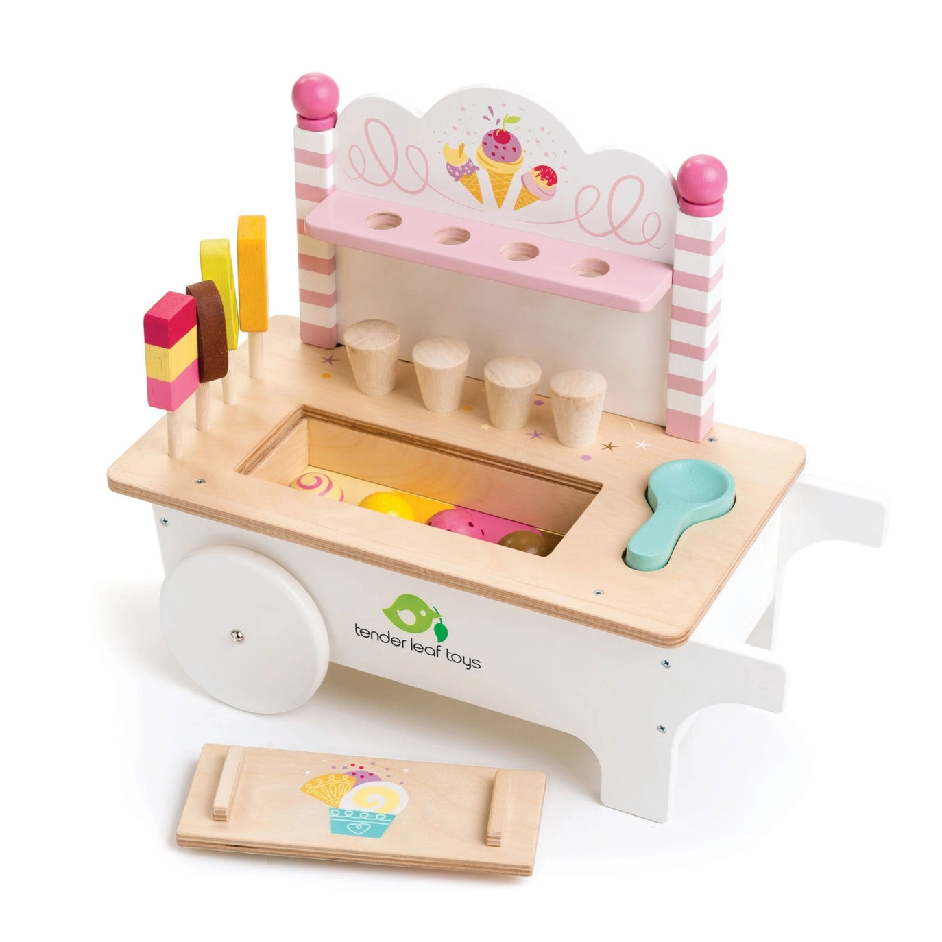 Ice Cream Cart - Tender Leaf Toys