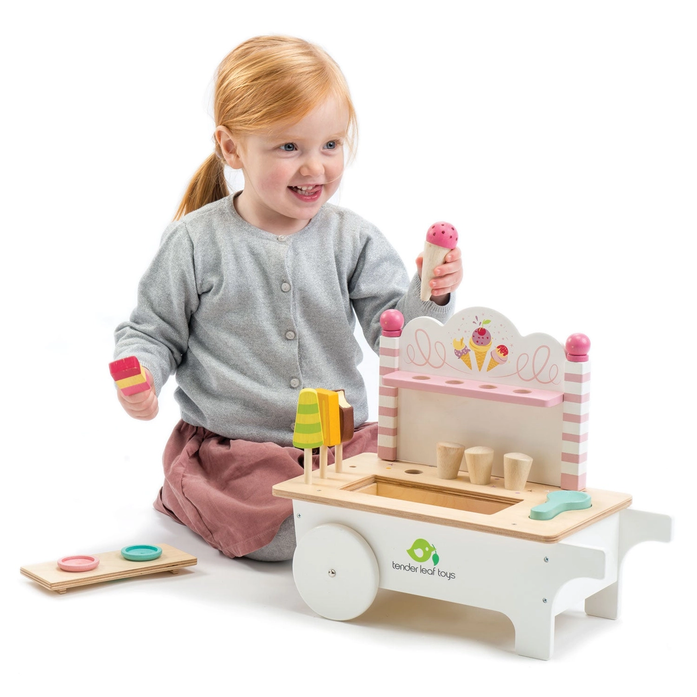 Ice Cream Cart - Tender Leaf Toys