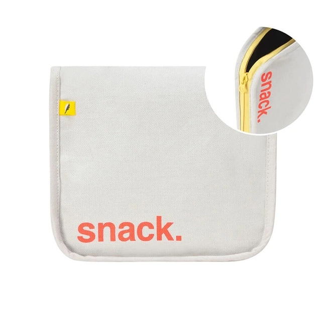Orange Snack Zip Snack Mat - Fluf